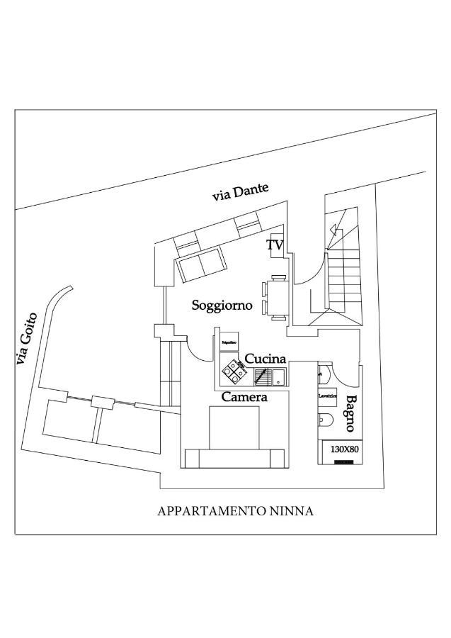 Cav Mameli Aparthotel Dorgali Exteriör bild